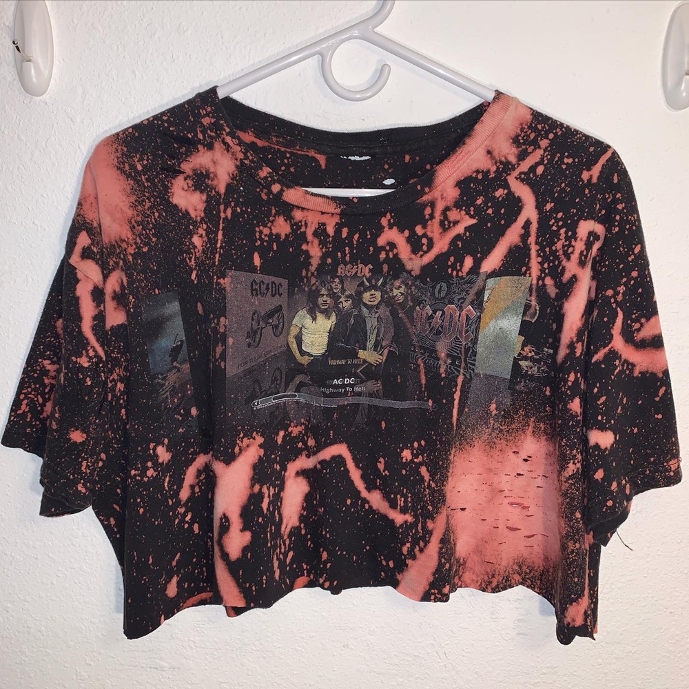 AC/DC Crop Top